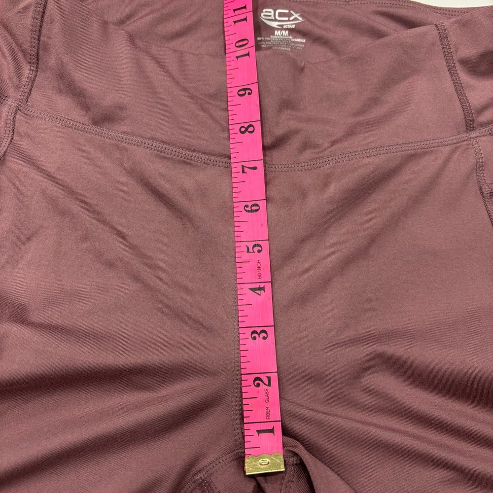 ACX Purple Leggings with Mesh Detail - Picture 8 of 10
